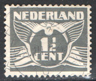 Netherlands Scott 167 Used